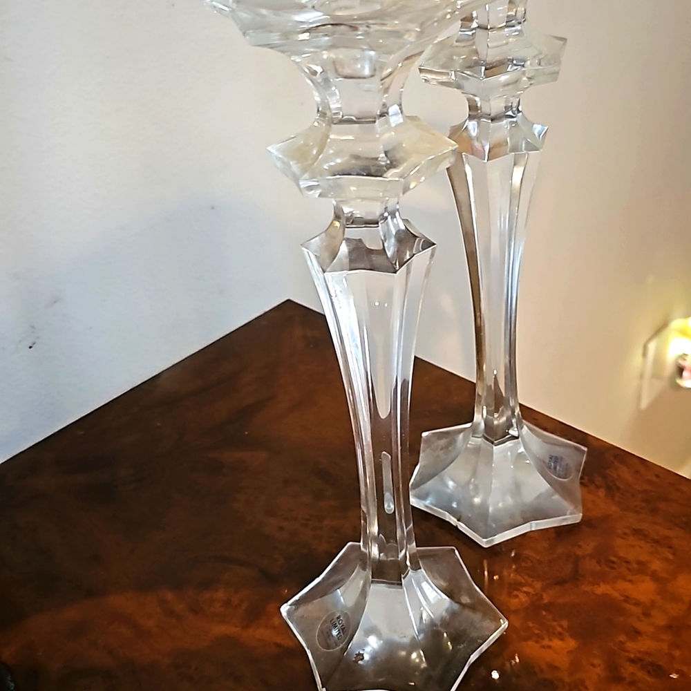 Crystal candle holders - Picture 8 of 8